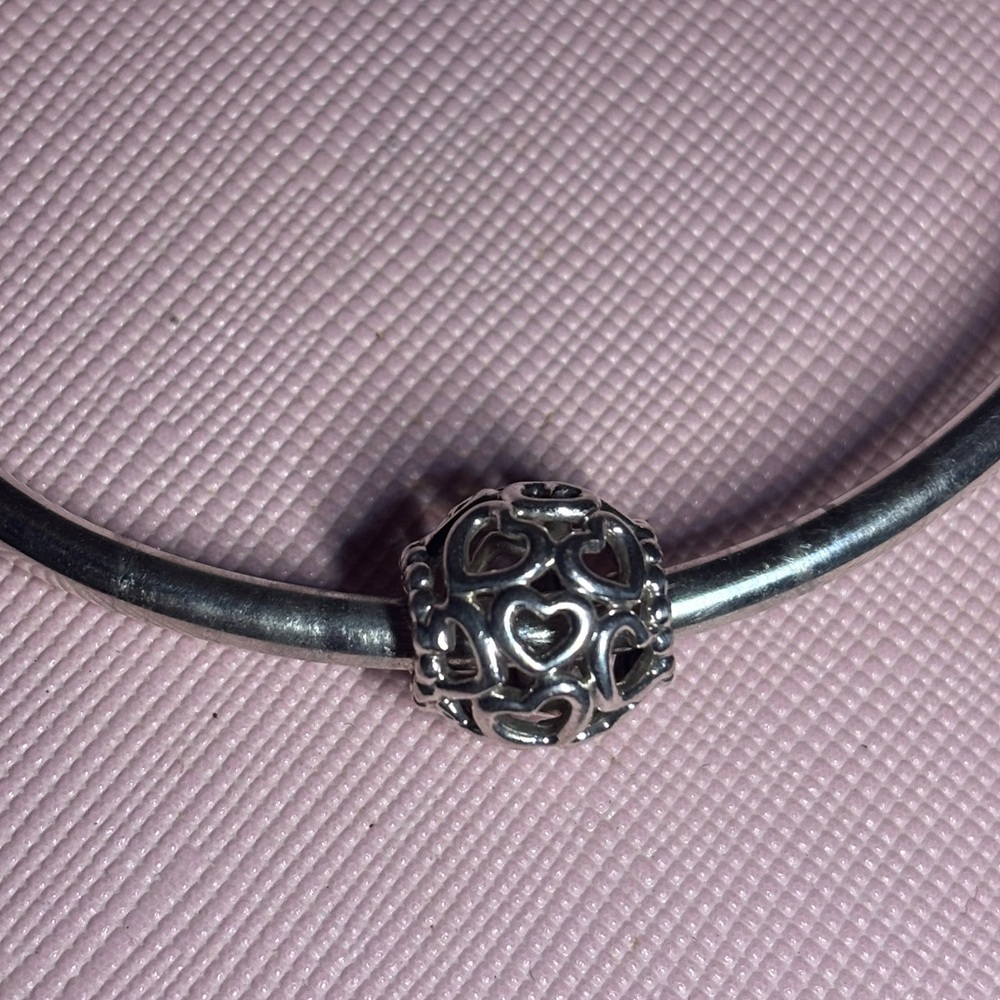 Pandora Silver Hearts all over Charm
